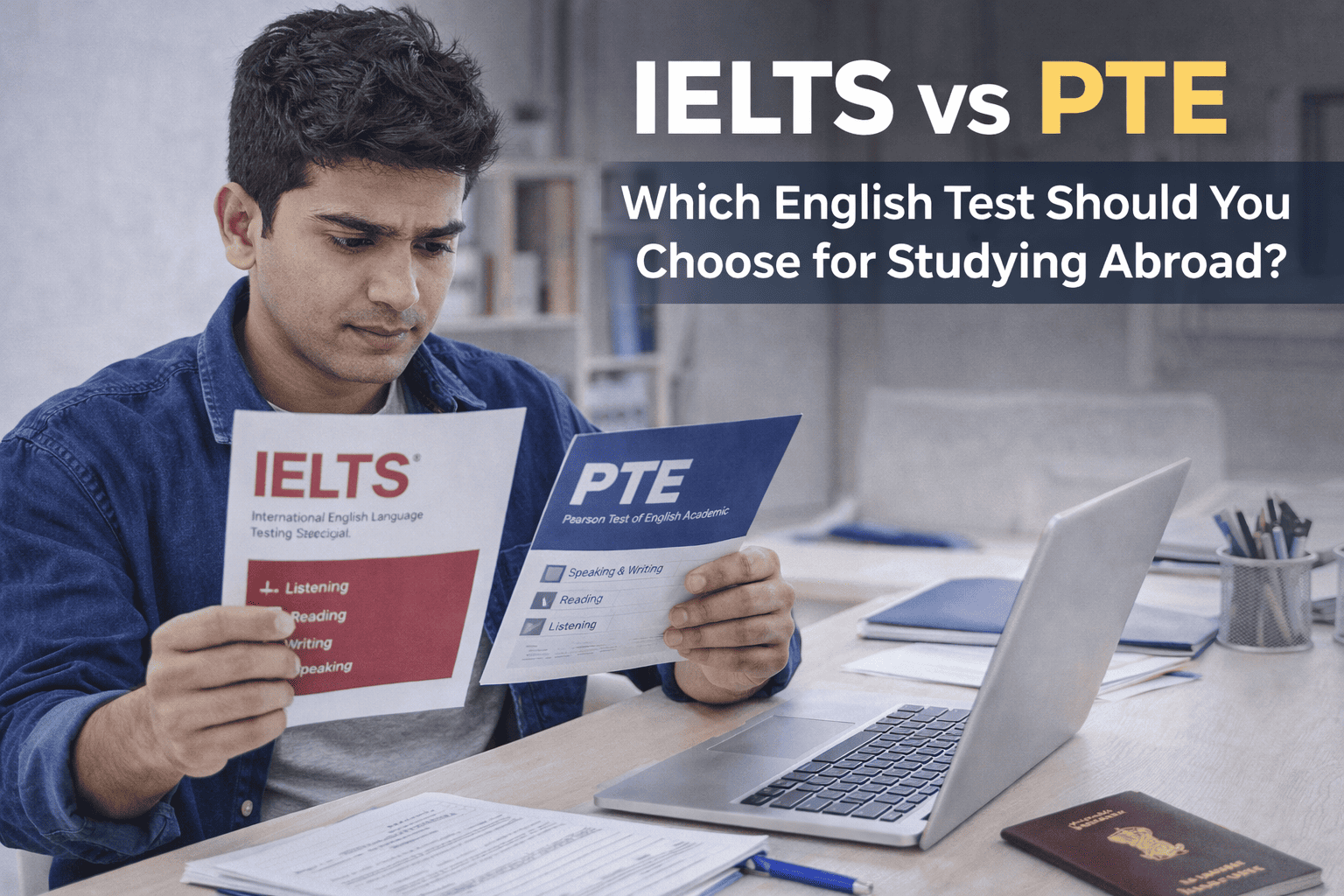 IELTS vs PTE: Which English Test Should You Choose for Studying Abroad?
